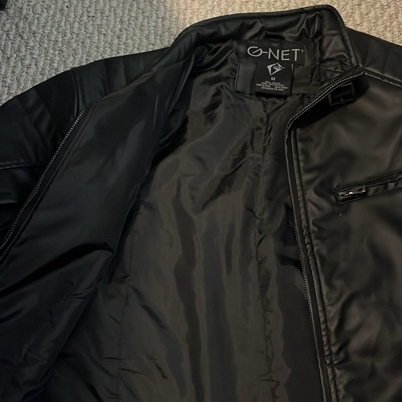 G-Net Faux Leather Jacket - Picture 6 of 6